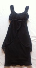 City Triangle Cute Black Beaded Dress Girls Size Small FINAL SALE
