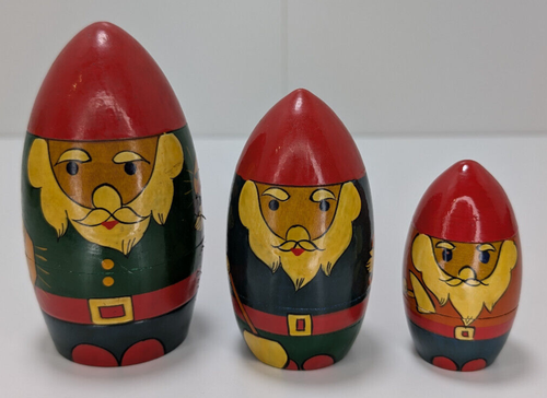 🪆 Poupée russe vintage en bois Made In USSR comprenant 7 poupées - Photo 4/15
