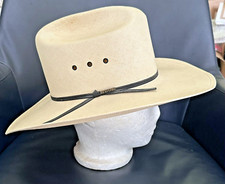 Resistol Self Conforming 4X Shantung Panama Long Oval Size 7 Made In Texas USA