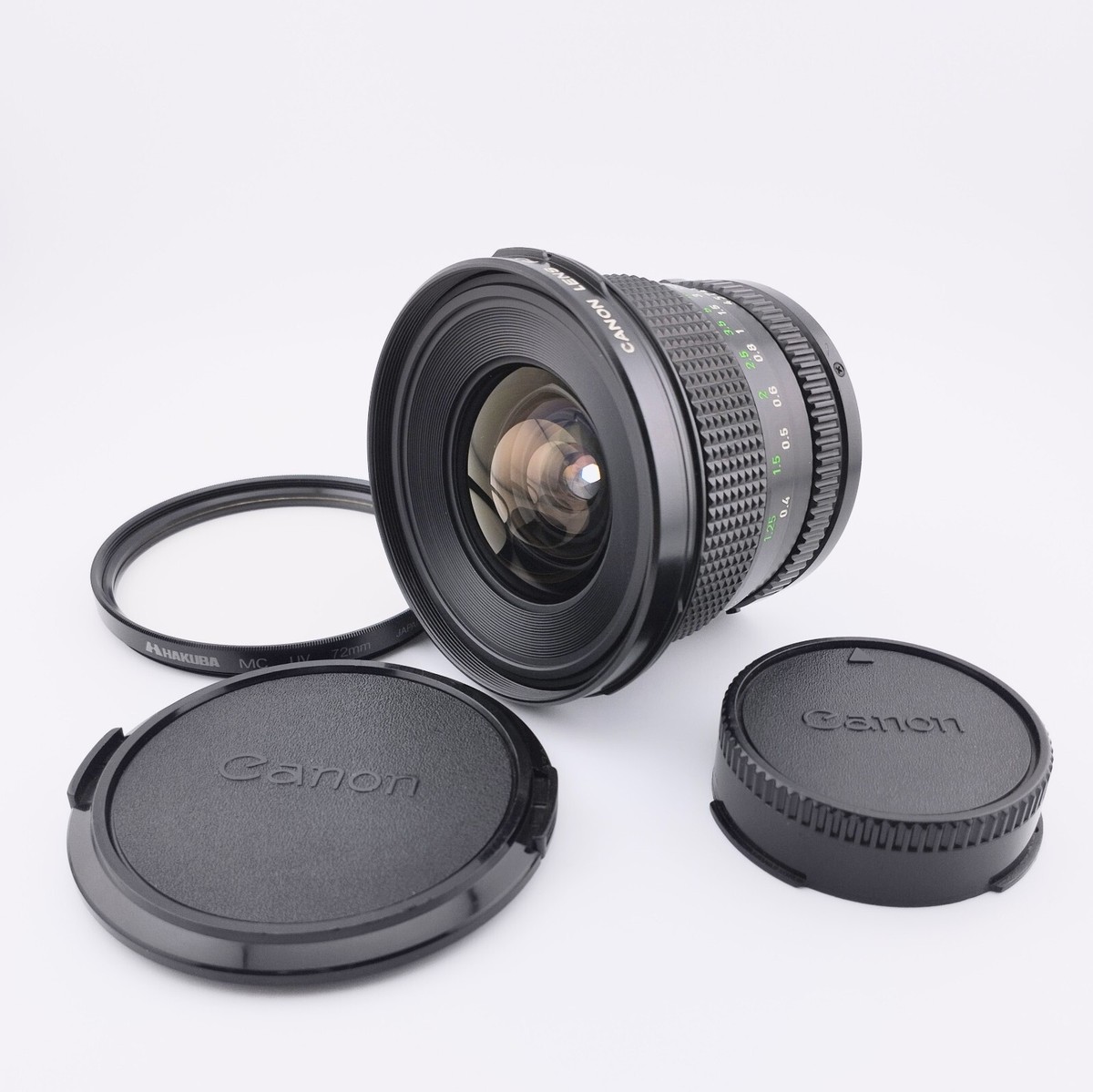 MINT] Canon New FD NFD 20mm f2.8 MF Wide Angle Lens From