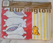 NOS - Vintage Garfield Cat 1978 Flat Sheet - Full Size  1057 