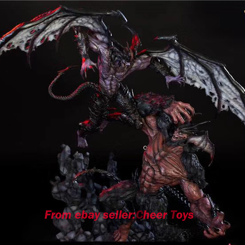 1/4 Figurama Devilman VS Devil Amon Collectible Limited Only one