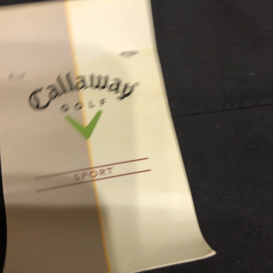 Pantalones cortos de golf Callaway Sport para hombre talla 40 plisados negros nuevos con etiquetas Foto 3 de 4