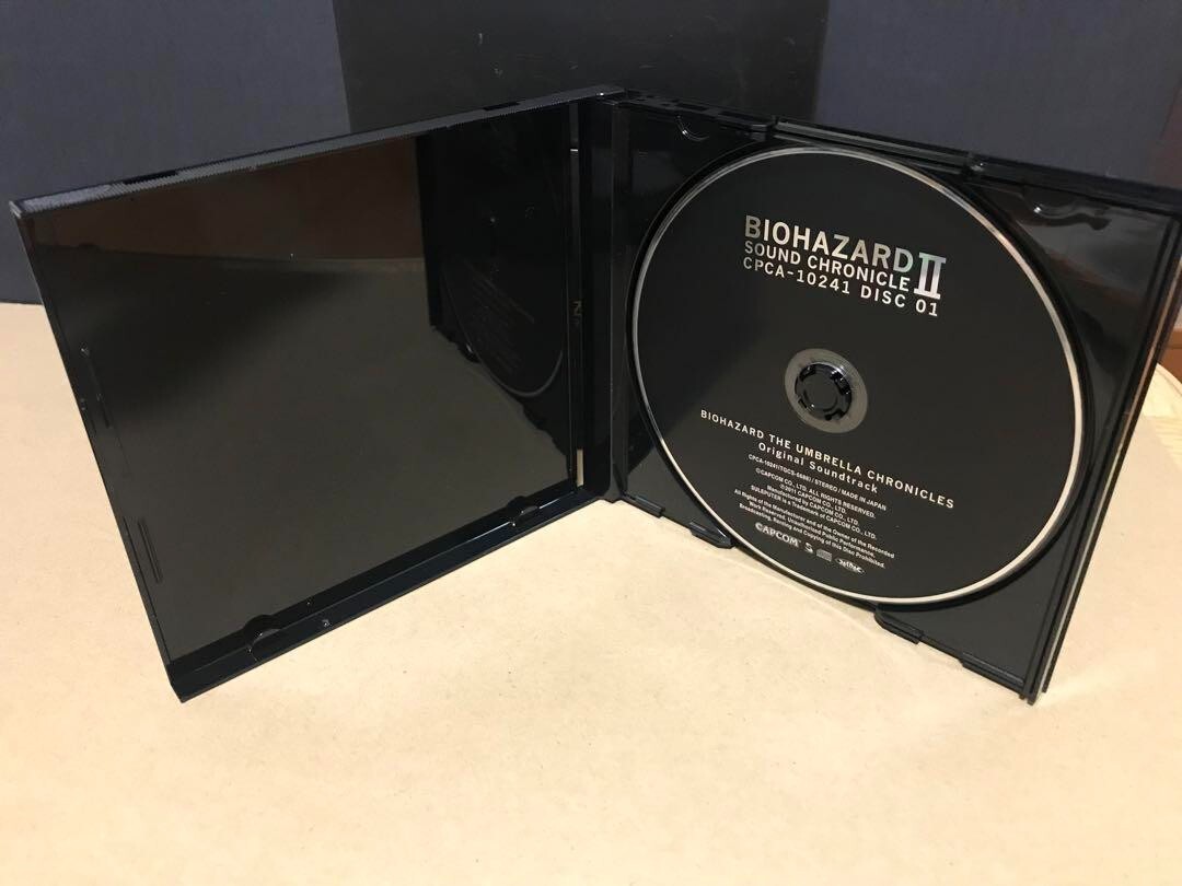 BIOHAZARD CHRONICLE 2 II BOX GAME SOUNDTRACK CD Resident Evil | eBay