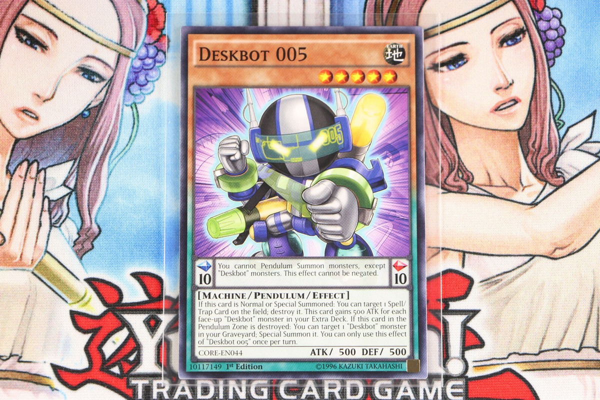 deskbot yugioh deck 40 Cards + Extra Deck + Sleeves  Budget Yugioh Decks Spell Card Set Yu-Gi-Oh! Duel Link Deskbot Deck
