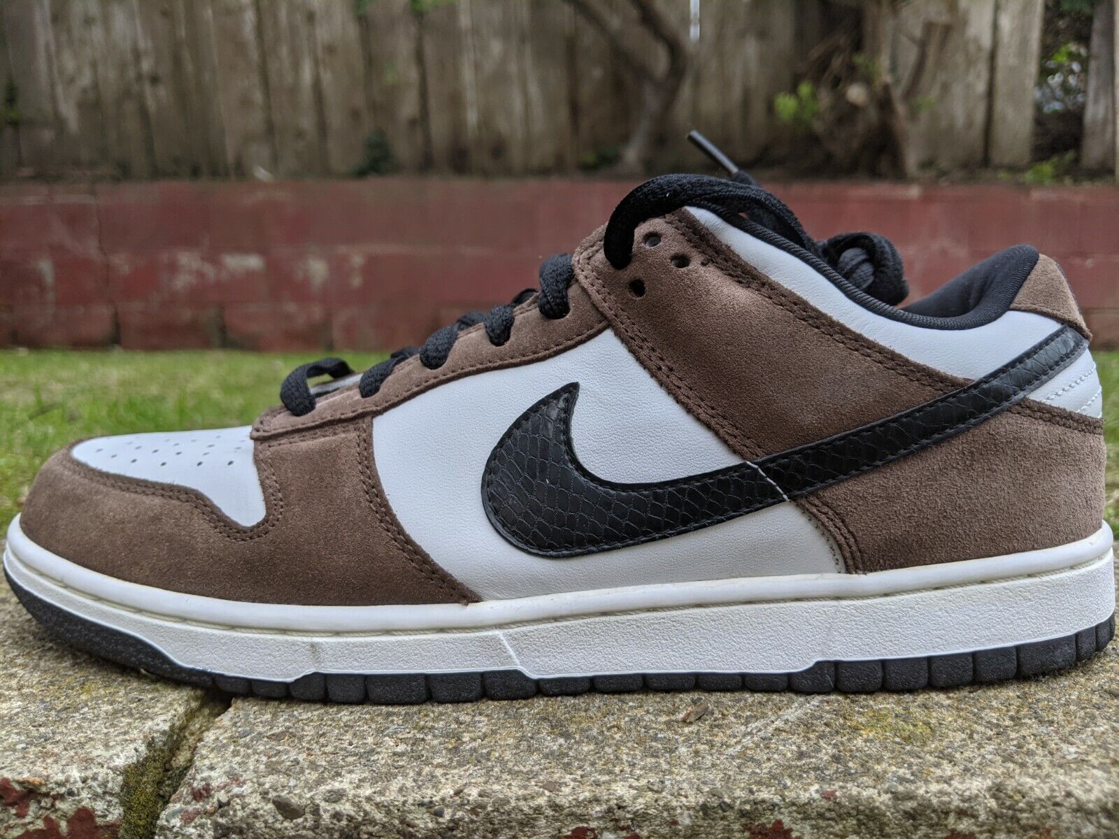 Tectónico helado Principiante DS NIKE ZOOM AIR DUNK LOW TRAIL END BROWN sz 10 travis safari atmos retro  paris | eBay