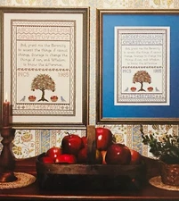 Mill Pond Designs SERENITY SAMPLER Cross Stitch Pattern & Instruction #150 VTG