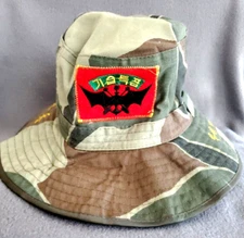 S Korea ROK Marine Corps Amphibious Raider Embroiderd Camouflage Boonie Hat