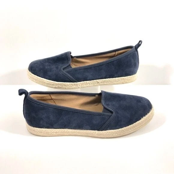 Clarks Collection Womens Azella Theoni Slip On Espadrille Flats