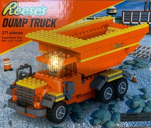 reese's lego dump truck