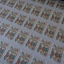 FEUILLE SHEET TIMBRE GUILLAUME LE CONQUÉRANT N°2492 x50 1987 NEUF ** LUXE MNH