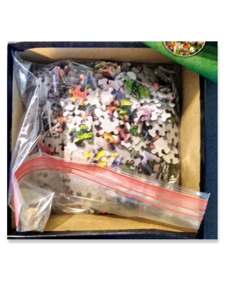 Round Table Puzzle - Wild Animals 500 Pieces The Round Table