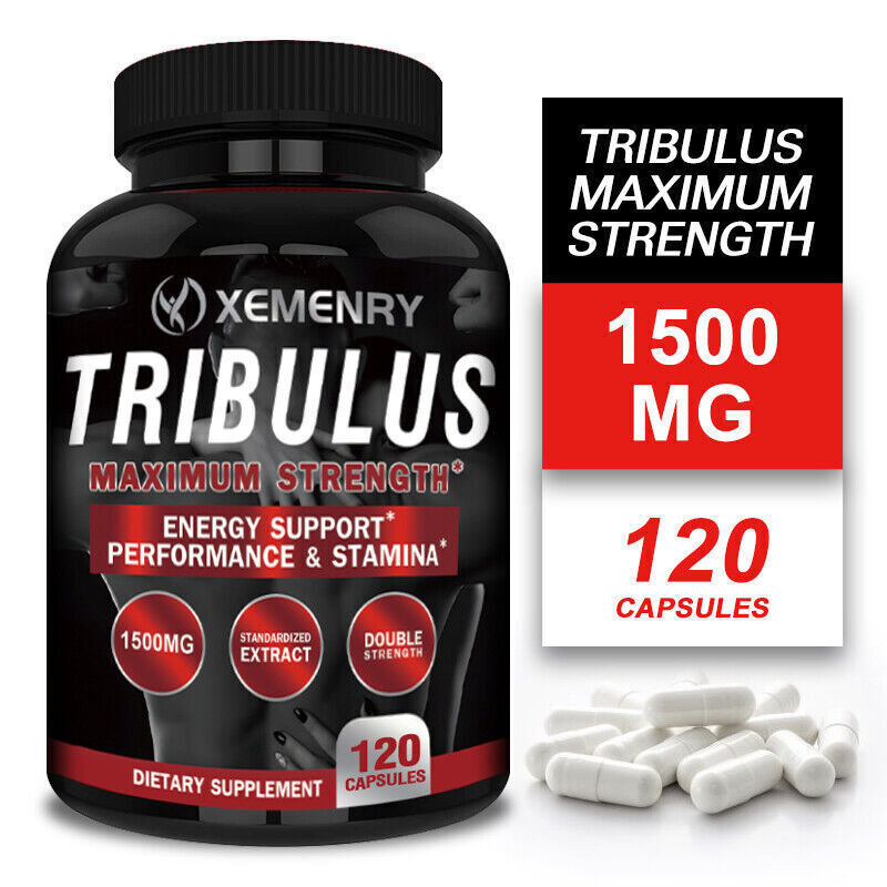 Tribulus 1500mg - 45% Saponines - Booster De Testostérone, Énergie Et Endurance