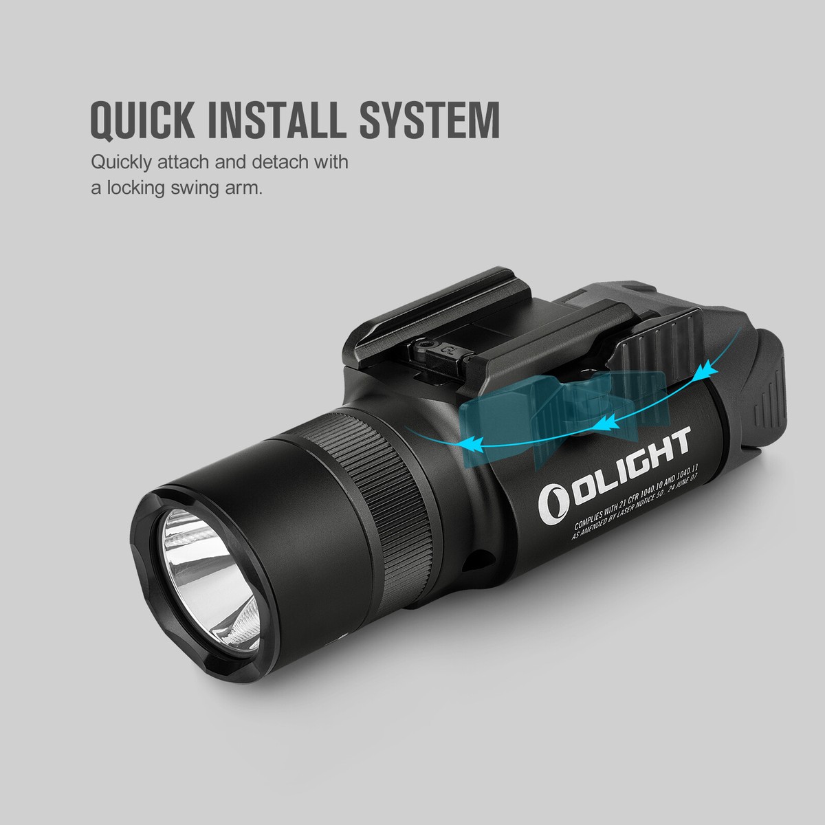 Olight Baldr Pro R Pistol laser sight Tactical Light Green