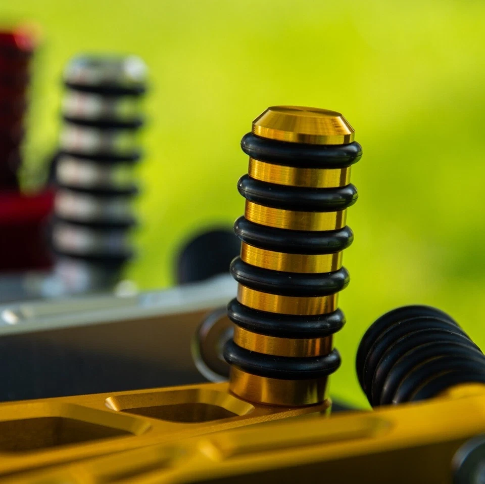 Simson CNC gefräster S51 Kickstarterhebel und Schalthebel | M500-700 | eloxiert - Bild 2 von 4