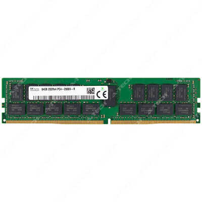 Hynix 64GB 2S2Rx4 PC4-2666 RDIMM DDR4-21300 ECC REG Registered Server Memory RAM