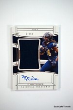 2022 Panini National Treasures Collegiate Blue /99 D'vonte Price Auto RC FIU