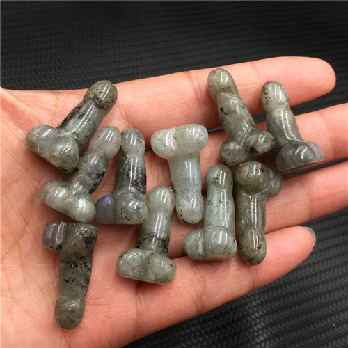 Wholesale Natural mix mini Penis Carved quartz Crystal Massager Wand Healing - Picture 89 of 296