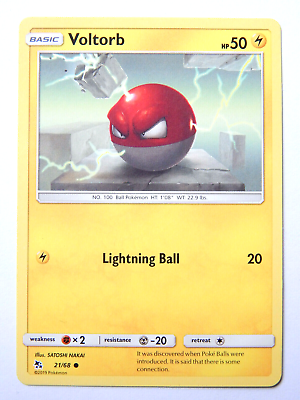 Voltorb (#47/168)  RedZone Card Game