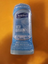 Suave FRESH Scent 48 Hour Women Solid Antiperspirant Deodorant 2.6 oz  2 Pack 