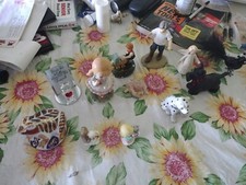 Lot of 12 Antique Vintage. Collectables precious moments...TRINKET boxs Japan