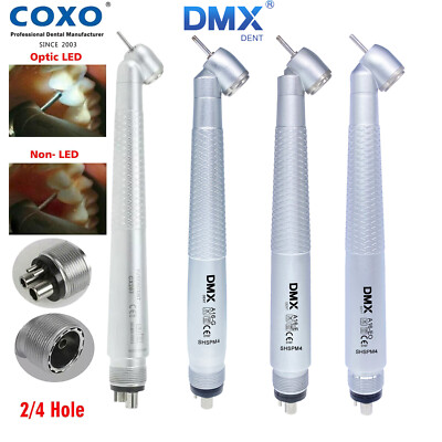 COXO DMXDENT Dental Surgical Handpiece 45 Degree High Speed LED Reverse Air NSK