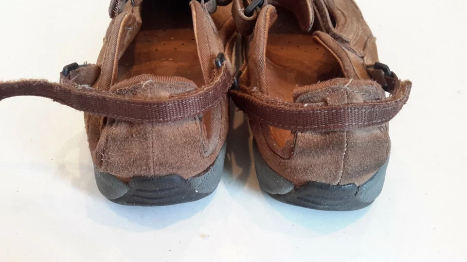 Spring Step Womens Mary Jane Brown Leather Strap Shoes Size See Photos - Image 3 of 4