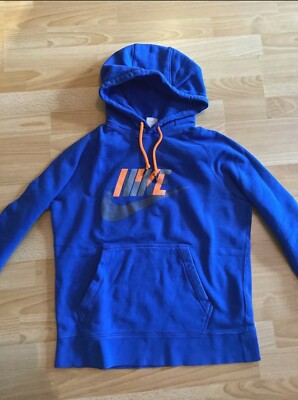 Herren Nike alumni AW77 Kapuzenpullover M Blau air Jordan tech fleece x psg hood