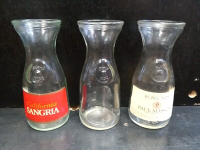 Vintage California Sangria Burgundy Paul Masson Rare Premium Wine Bottles Lot 3