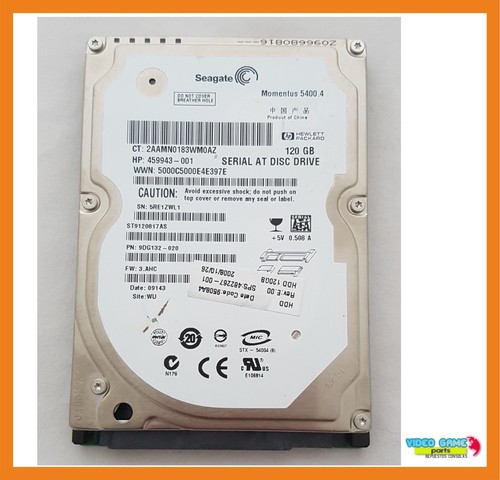 Disk Festplatte Seagate 120GB 5400RPM 2.5 " HDD SATA ST9120817AS/9DG132-020