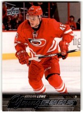 2015-16 Upper Deck Young Guns Keegan Lowe Rookie #246 Carolina Hurricanes