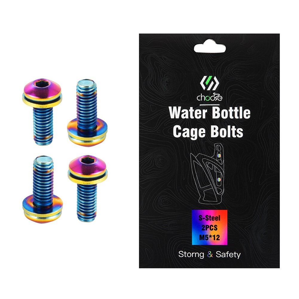 PCS Bike CNC Bottle Cage Screws Mountain Road Bike Alloy-Steel