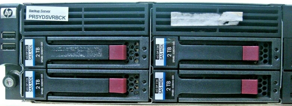 HP ProLiant DL180 G6 8 Bay 2x Xeon Quad Core E5520 @2.26GHz, 4GB RAM, 4x 2TB HDD - Image 3 of 4