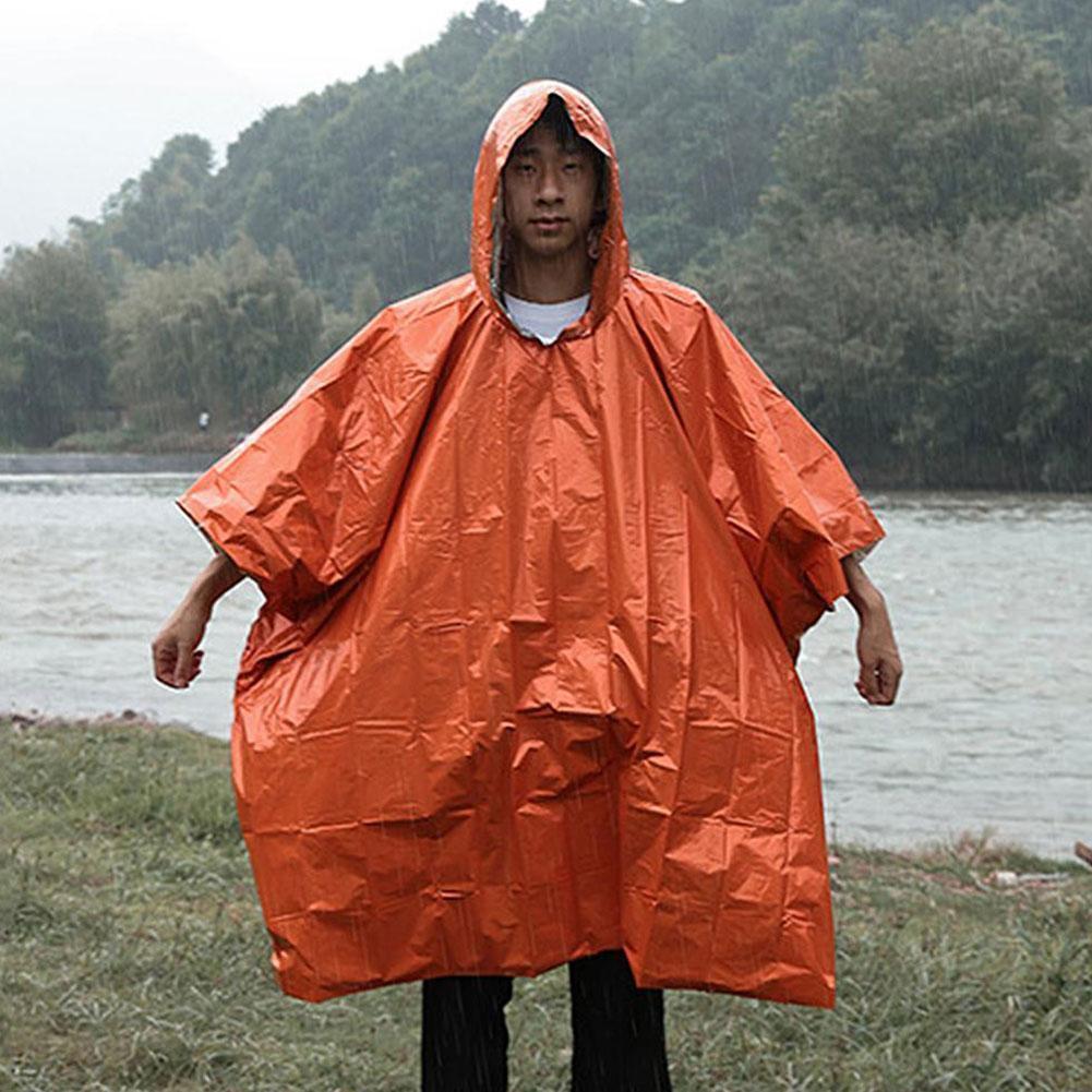 Raincoat Waterproof Poncho Reusable 