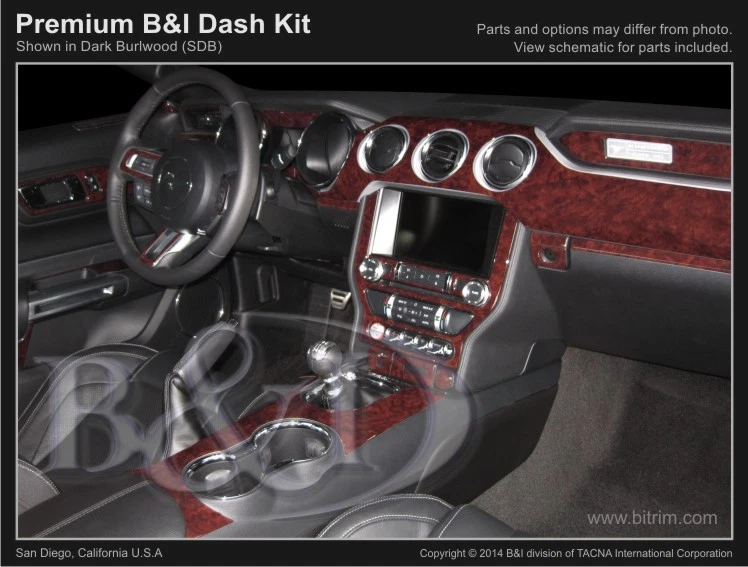 2019 mustang dash kit online