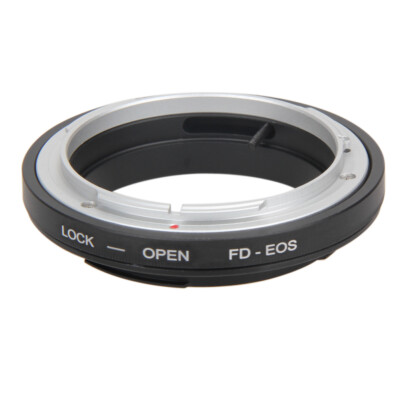 FD-EOS Mount Adapterring für Canon FD Objektiv EF Mount EOS Kamera Camcorder