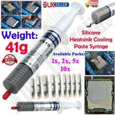 1/5/10x Heatsink Thermal Silicone Compound Paste Grease Syringe PC CPU Processor