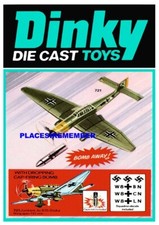 DINKY TOYS No.721 JUNKERS JU STUKA 87b A5 NEW POSTER ONLY.FLYER,ADVERT.