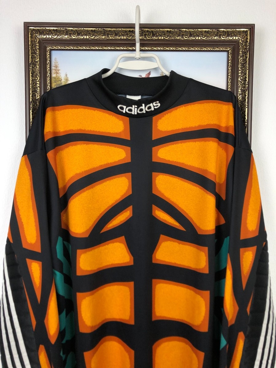 Vintage 90's Adidas Football Goalkeeper Template Shirt Soccer