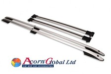VW Transporter T5 T6 2003 -2019 SWB Aluminium Roof Rails and Cross Bars - Silver
