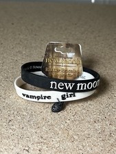 NOS Twilight Movie Serie TV  New Moon Bella Swan Vampire Girl Rubber Bracelets