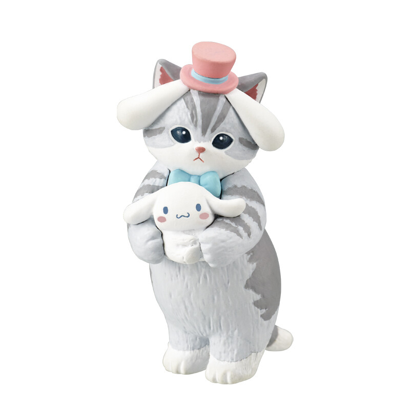 Mofusand x Sanrio Characters Capsule toy Figure Full Complete Set