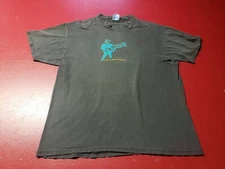 Vintage Hanes Beefy-T 2000 Centrum's Port Townsend Country Blues Gray XL