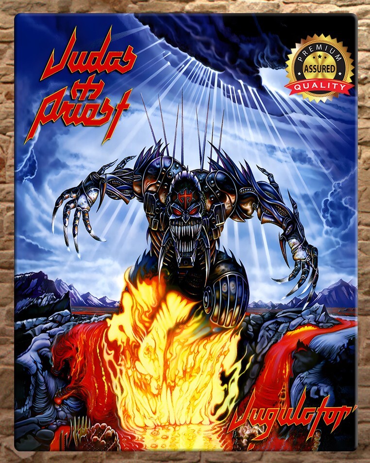 Judas Priest ジューダス ・プリースト　直筆サイン入りチラシ Judas Priest ジューダス ・プリースト 直筆サイン入りチラシ