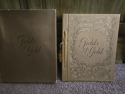 Fields of Gold Book by Priscilla Shepard Inspirational Quotes 1975 Hard Cover