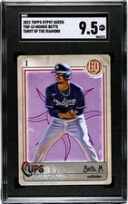 2021 Topps Gypsy Queen Mookie Betts Tarot of the Diamond SGC 9.5 MINT+