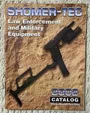 Vintage SHOMER-TEC Law Enforcement and Military Equipment Catalog 2002