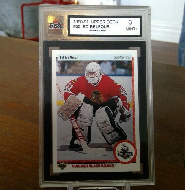 1988 PROCARDS 95 ED BELFOUR ROOKIE RC IHL MINOR CARD HOF KSA 9 MINT EBay