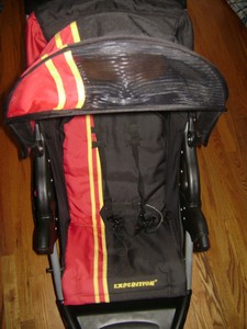 baby trend jogging stroller red