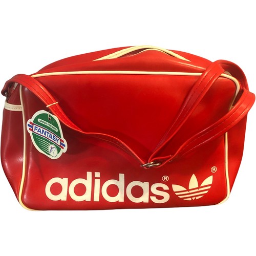 Vintage 70's Adidas Bag Trefoil Red 